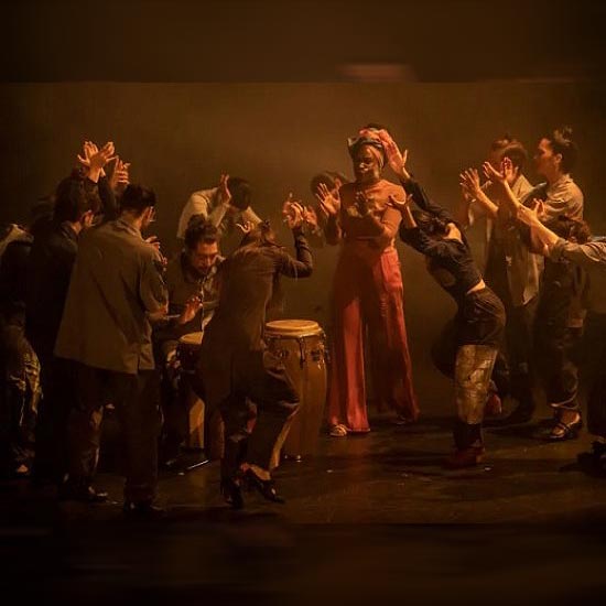 Espectáculo Fronteras en el aire en el Teatro de Rojas de Toledo