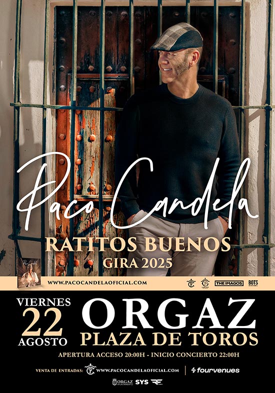 Concierto de Paco Candela en Orgaz